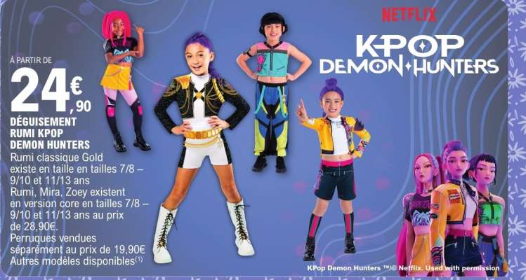 Déguisement Rumi KPOP Demon Hunters