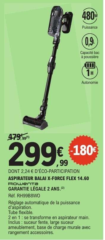 ASPIRATEUR BALAI X-FORCE FLEX 14.60