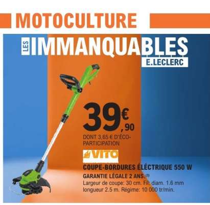 COUPE-BORDURES ÉLECTRIQUE 550 W