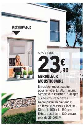 ENROULEUR MOUSTIQUAIRE