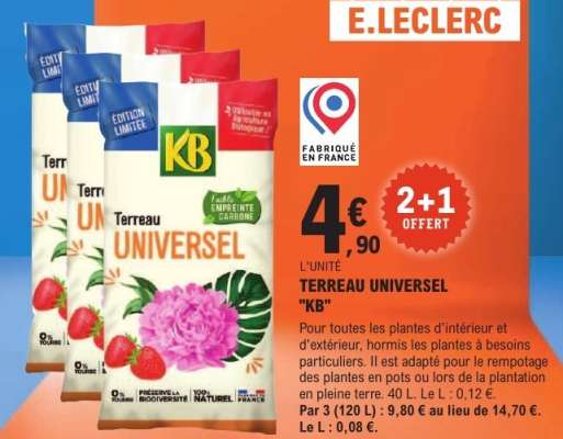 TERREAU UNIVERSEL "KB"