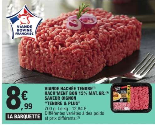 Viande Hachée Tendre
