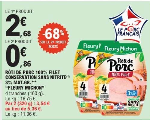 Rôti de Porc 100% Filet