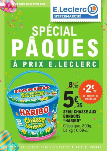 Catalogue E.Leclerc - 24/03/2026 - 06/04/2026.