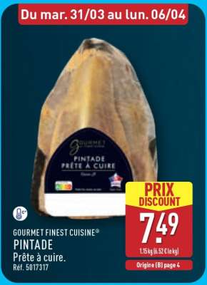 GOURMET FINEST CUISINE® PINTADE