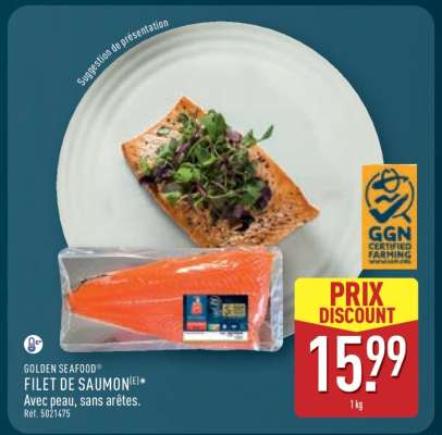 GOLDEN SEAFOOD FILET DE SAUMON