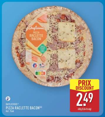 Pizza Raclette Bacon