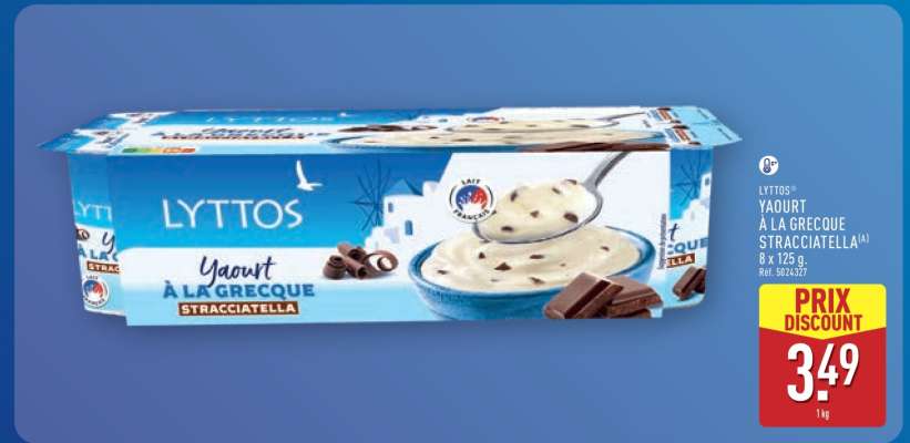 LYTTOS Yaourt à la Grecque Stracciatella