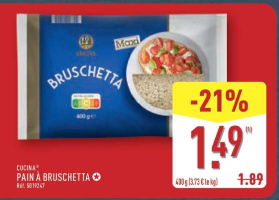 Cucina Pain à Bruschetta