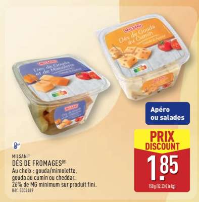 MILSANI DÉS DE FROMAGES