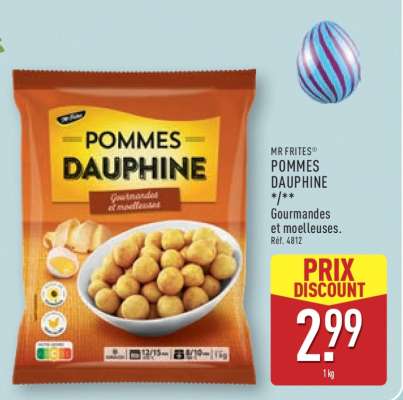 POMMES DAUPHINE