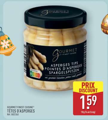 GOURMET FINEST CUISINE TÊTES D'ASPERGES