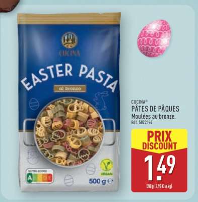 Cucina Pâtes de Pâques