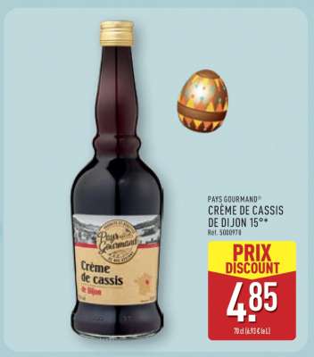 PAYS GOURMAND® CRÈME DE CASSIS DE DIJON 15°