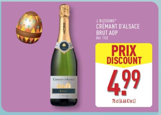 J. Blessing Crémant d'Alsace Brut AOP