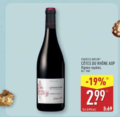 CHARLES ADELIN CÔTES DU RHÔNE AOP