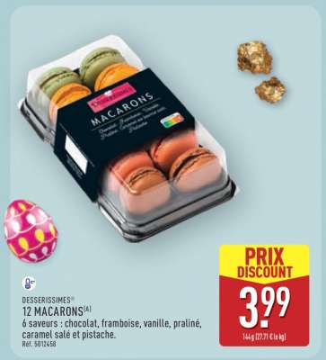 DESSERISSIMES 12 MACARONS