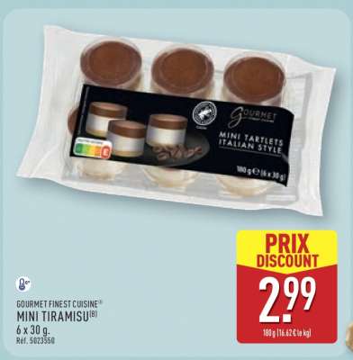 GOURMET FINEST CUISINE® MINI TIRAMISU
