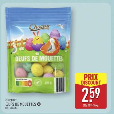 CHOCEUR ŒUFS DE MOUETTES