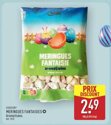 CHOCEUR MERINGUES FANTAISIES