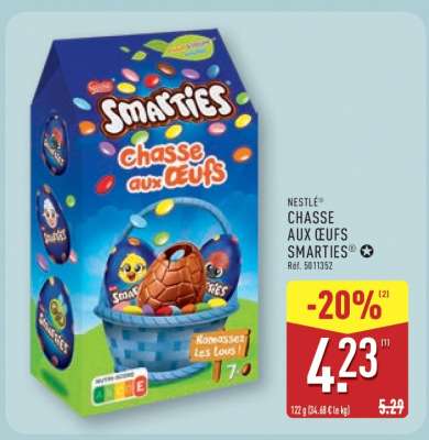 NESTLÉ CHASSE AUX ŒUFS SMARTIES