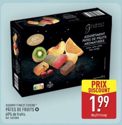 GOURMET FINEST CUISINE® PÂTES DE FRUITS