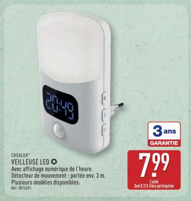 CASALUX VEILLEUSE LED