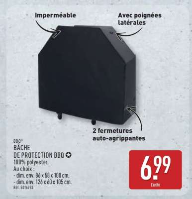 BÂCHE DE PROTECTION BBQ