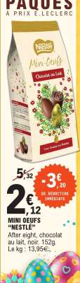 Mini Oeufs 'Nestlé'