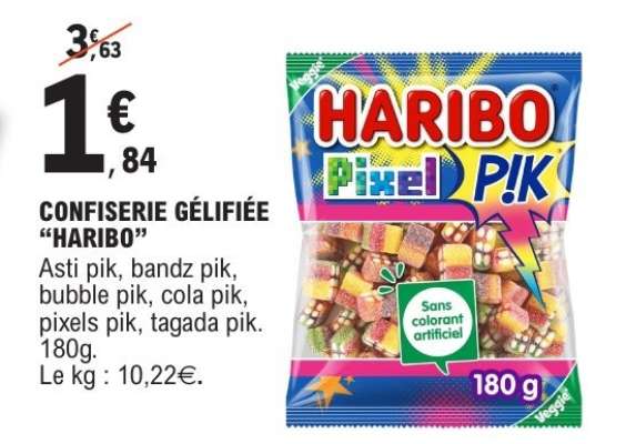 CONFISERIE GÉLIFIÉE “HARIBO”