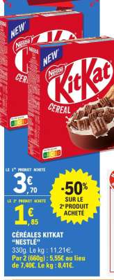 Céréales Kitkat Nestlé