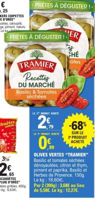 Olives Vertes 'Tramier'