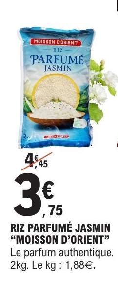 RIZ PARFUMÉ JASMIN 'MOISSON D'ORIENT'
