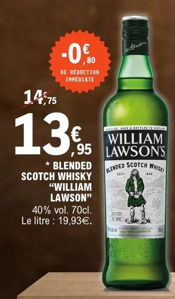 WILLIAM LAWSON'S Blended Scotch Whisky