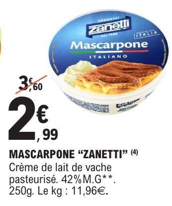 Mascarpone "Zanetti"