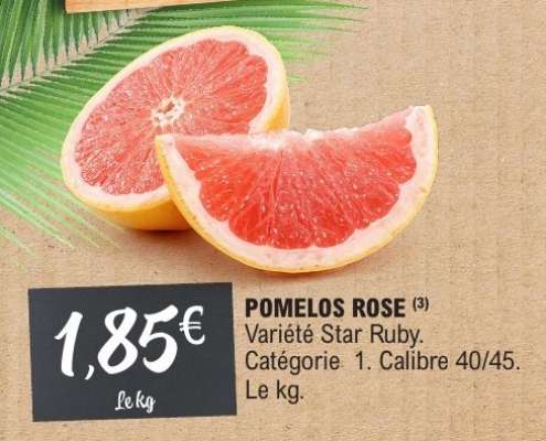 Pomelos Rose