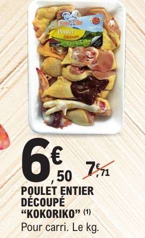POULET ENTIER DECOUPÉ "KOKORIKO"