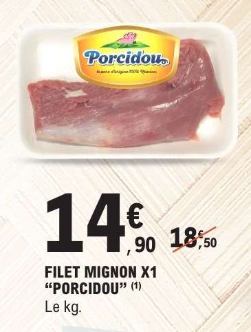 FILET MIGNON X1 "PORCIDOU"
