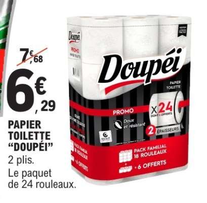 PAPIER TOILETTE “DOUPEI”