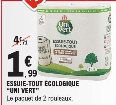 ESSUIE-TOUT ÉCOLOGIQUE "UNI VERT"