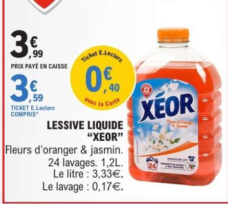 Lessive Liquide "XEOR"