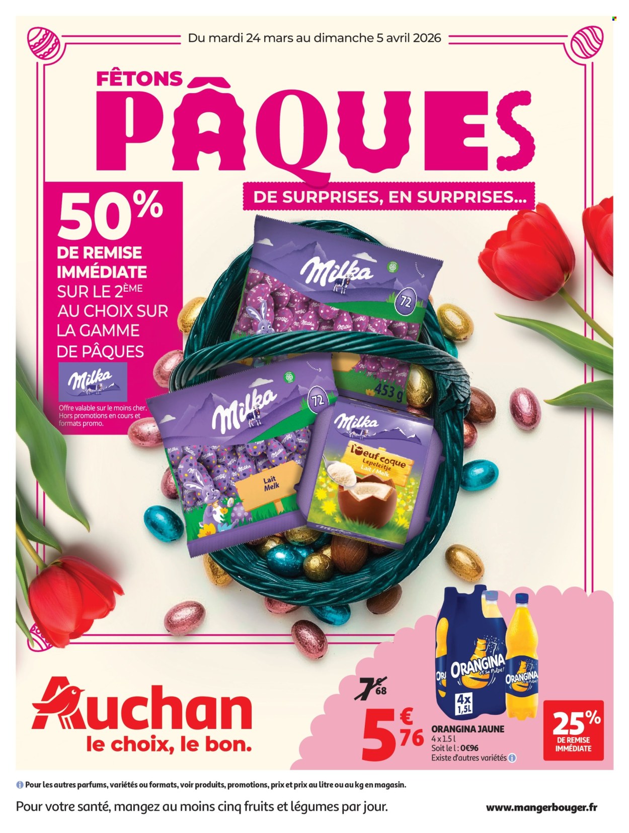Catalogue Auchan - 24/03/2026 - 05/04/2026. Page 1