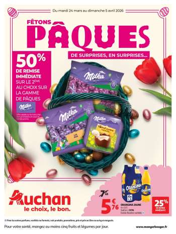 Catalogue Auchan - 24/03/2026 - 05/04/2026.