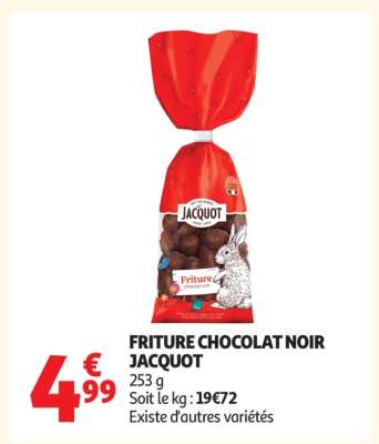 FRITURE CHOCOLAT NOIR JACQUOT