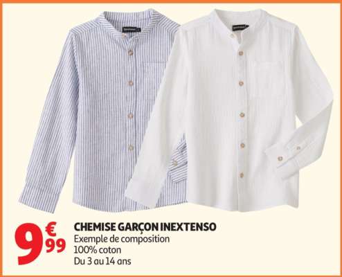 Chemise Garçon Inextenso