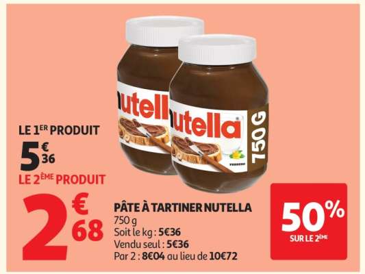 Pâte À Tartiner Nutella