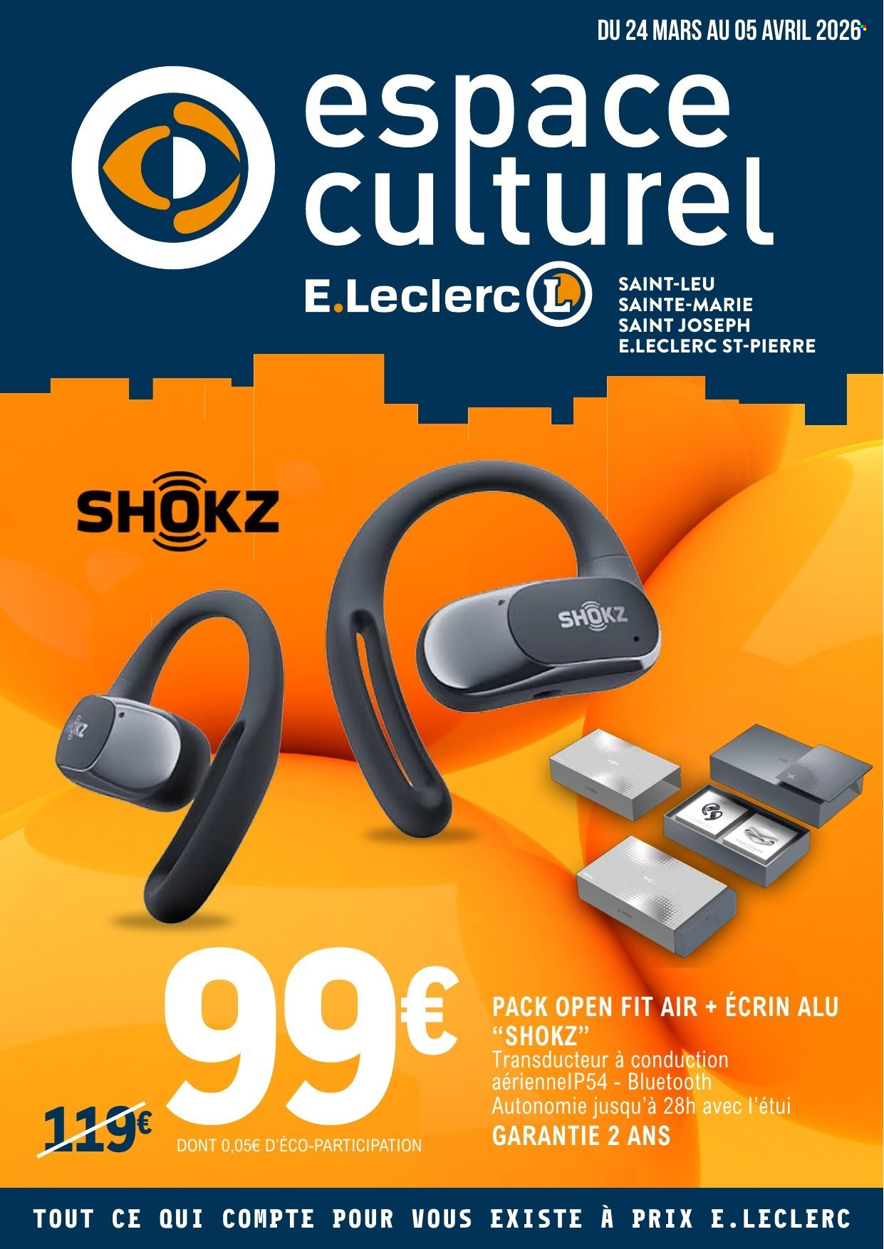 Catalogue E.Leclerc - 24/03/2026 - 05/04/2026. Page 1