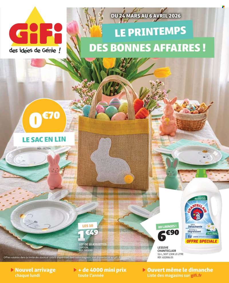 Catalogue GiFi - 24/03/2026 - 06/04/2026.