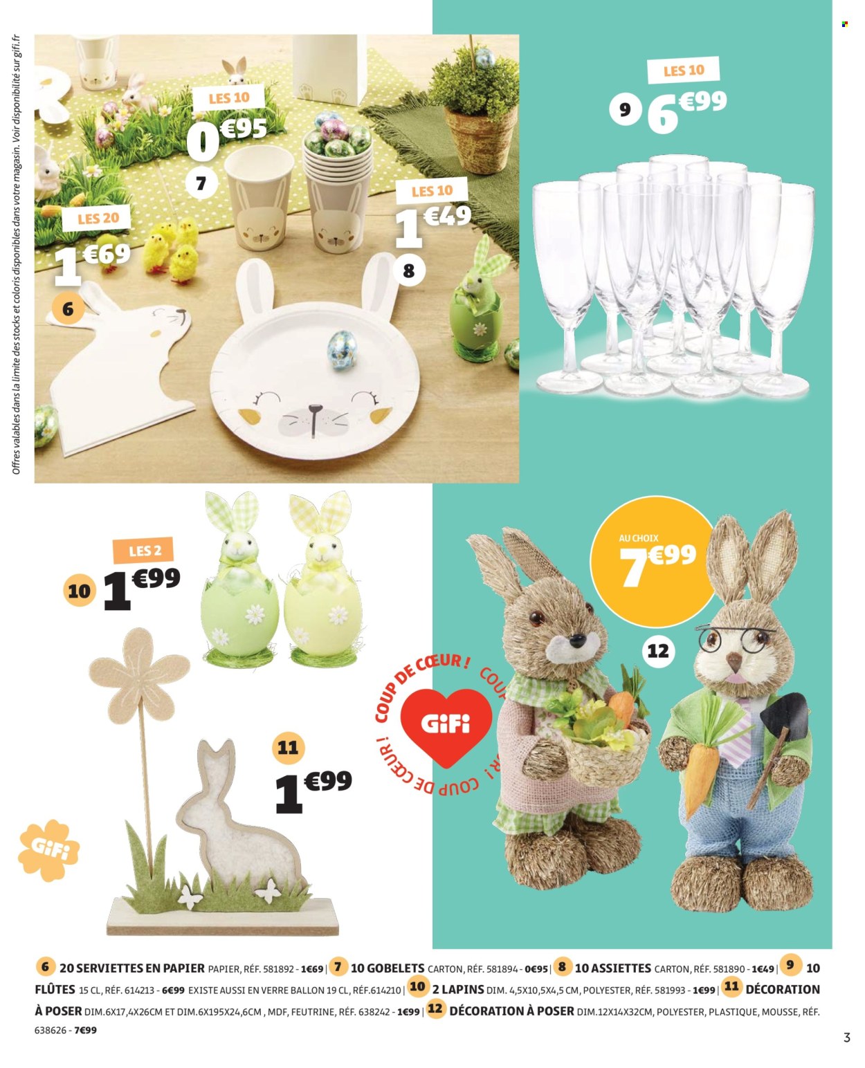 Catalogue GiFi - 24/03/2026 - 06/04/2026. Page 3