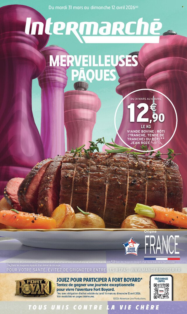 Catalogue Intermarché Super - 31/03/2026 - 12/04/2026. Page 1